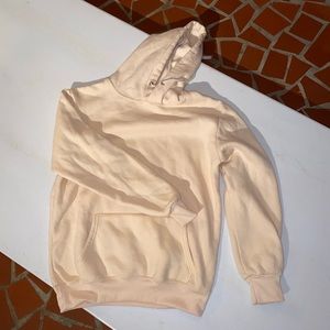 Beige Comfy Unisex Warm Hoodie